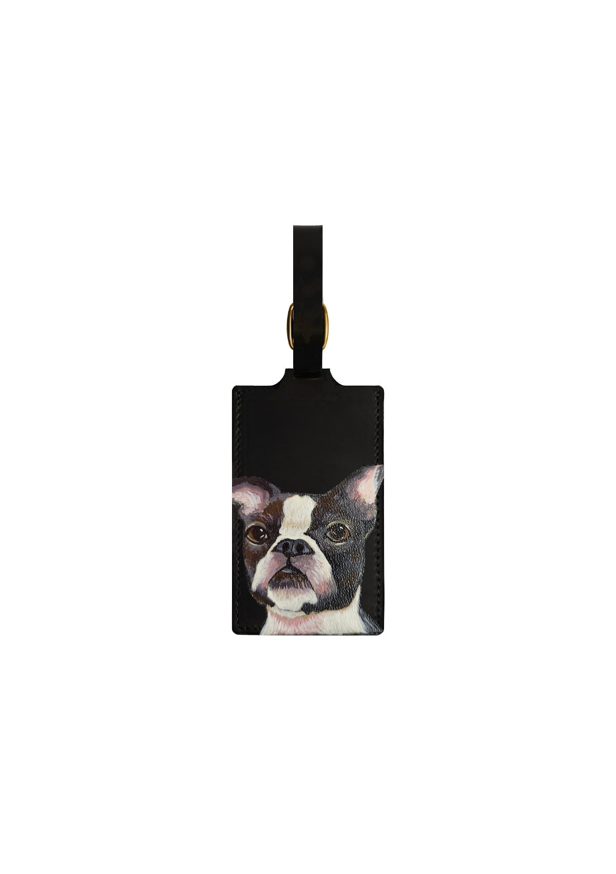 Black Luggage Tag Custom Design - ALEPEL