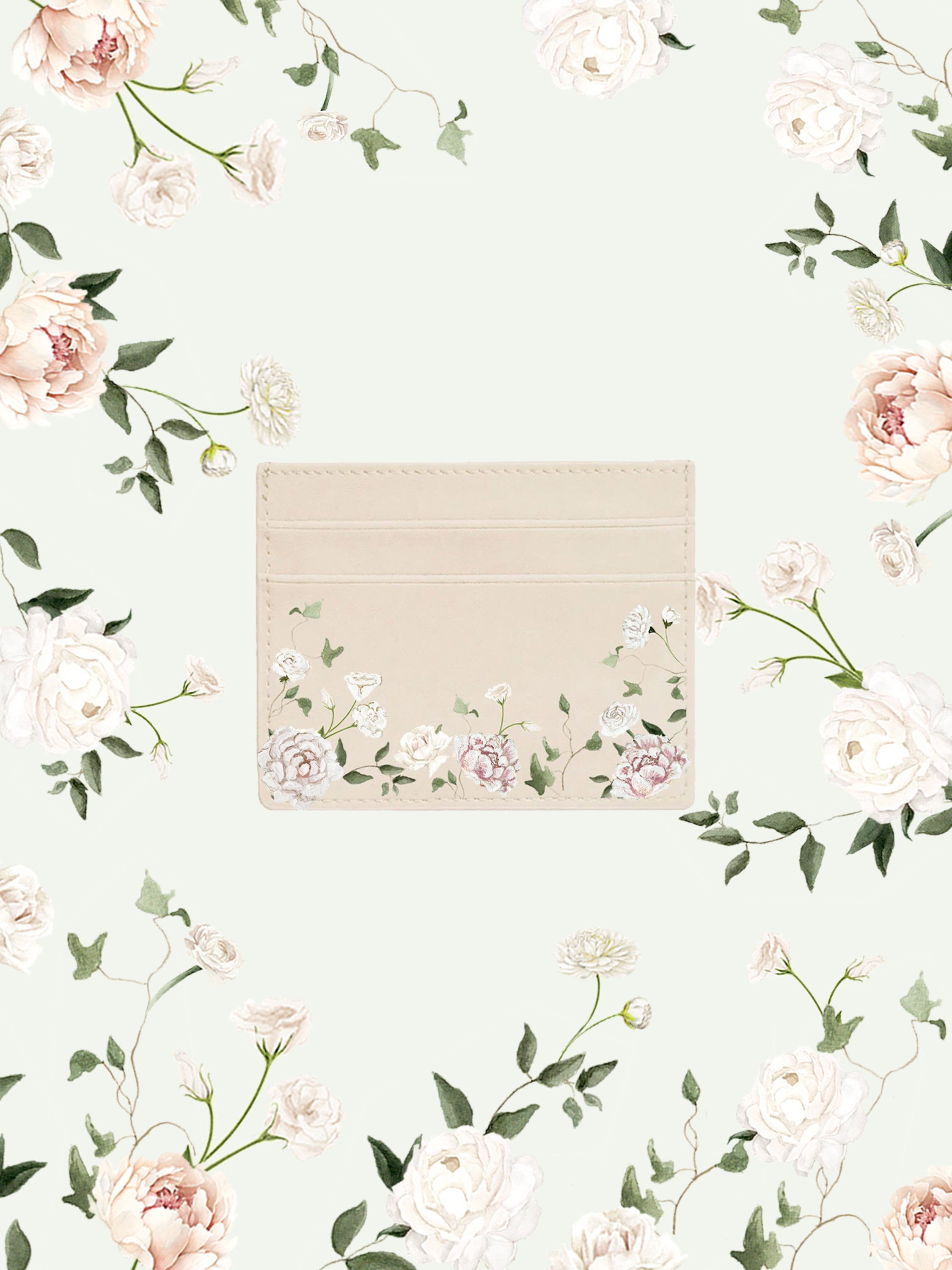 Blush Beige Cardholder | Bridal by Emily Mayne Studio x ALEPEL - ALEPEL