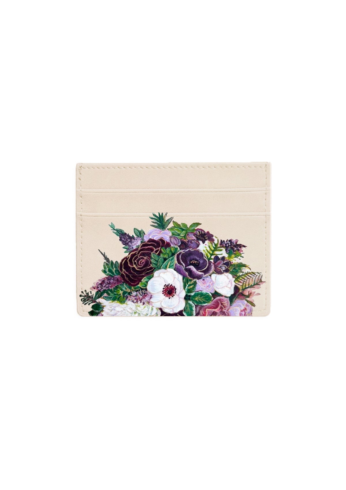 Bridal Bouquet Beige Cardholder - ALEPEL