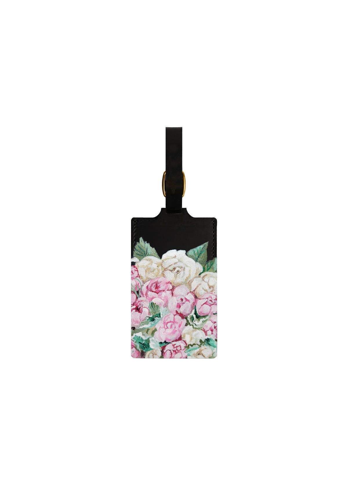 Bridal Bouquet Black Luggage Tag - ALEPEL