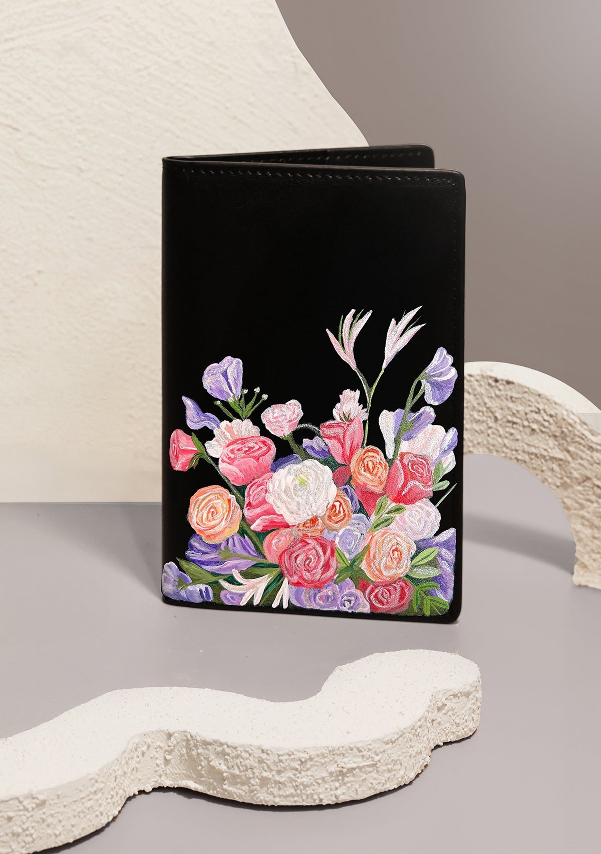 Bridal Bouquet Passport Holder - ALEPEL