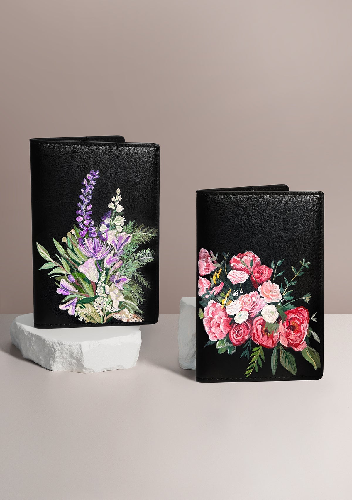 Bridal Bouquet Passport Holder - ALEPEL