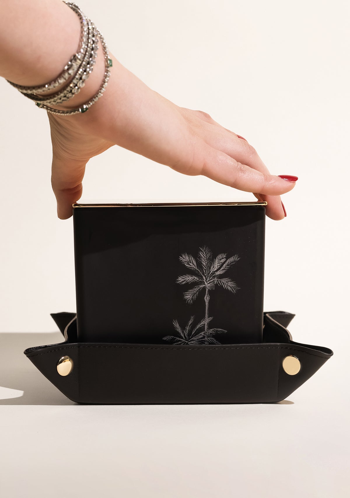 Candle & Tray Set | TAJA x ALEPEL - ALEPEL