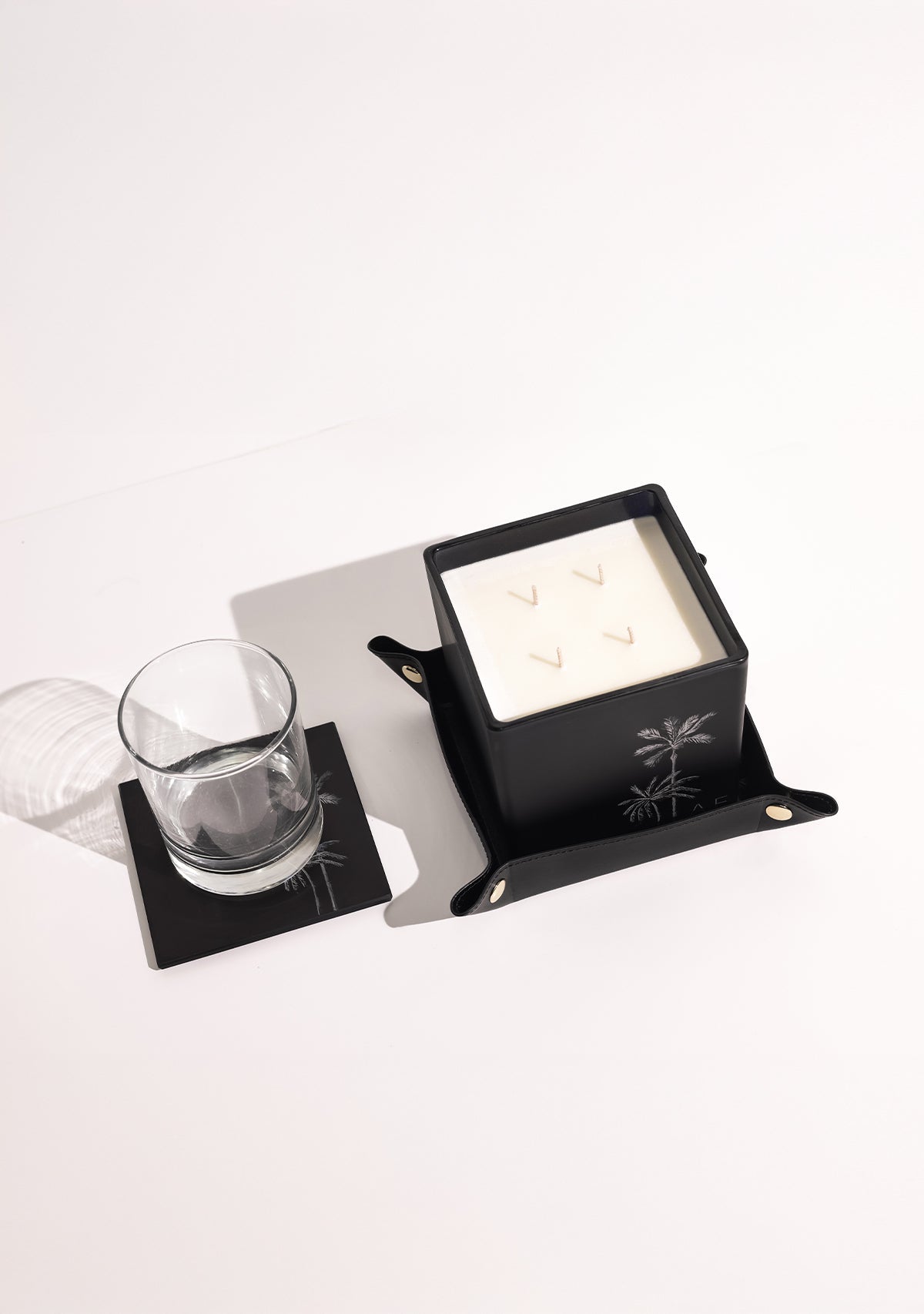 Candle & Tray Set | TAJA x ALEPEL - ALEPEL