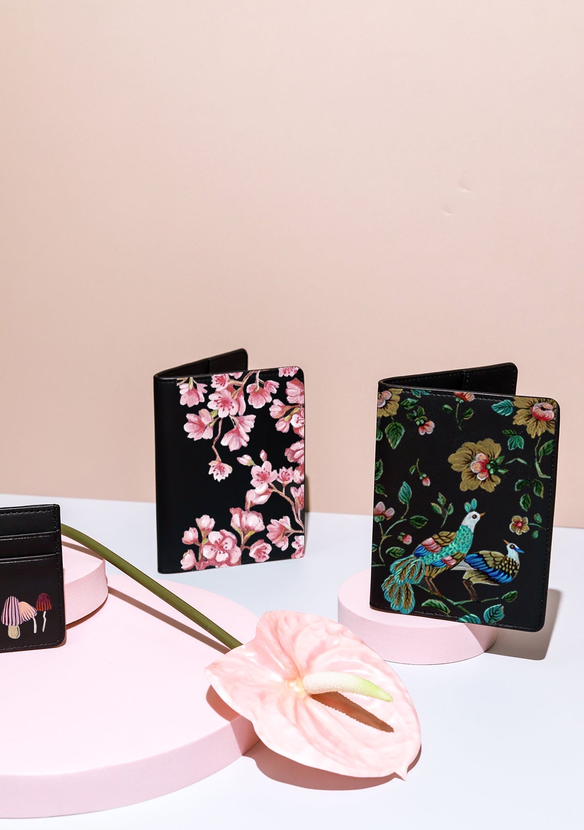 Cherry Blossom Passport Holder - ALEPEL