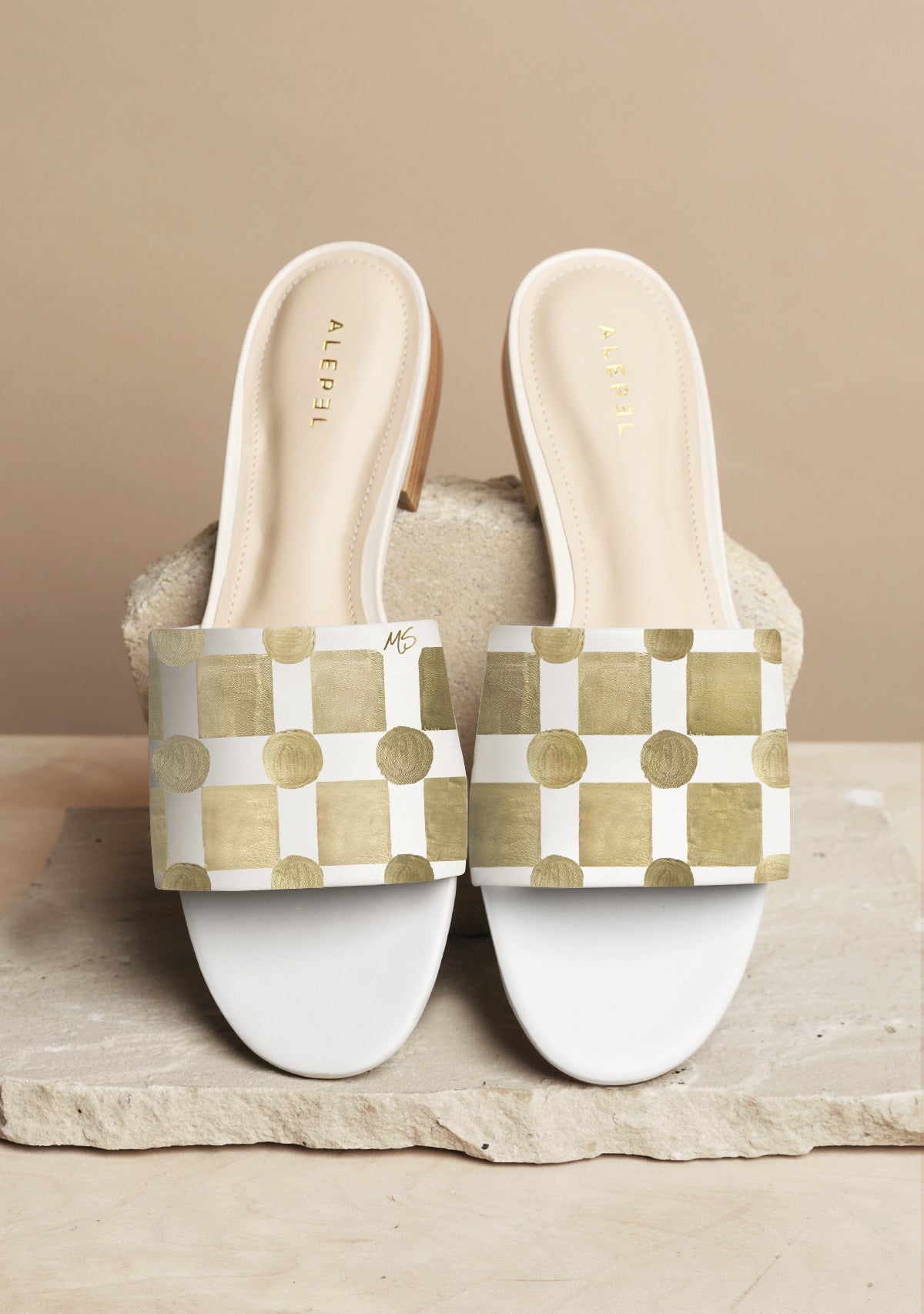 Geos White Slide - ALEPEL