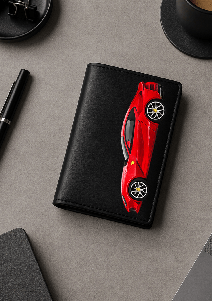 Horsepower Black Bifold Wallet - ALEPEL