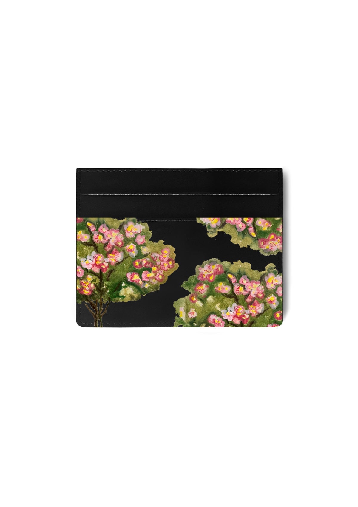 Magnolia Black Cardholder - ALEPEL