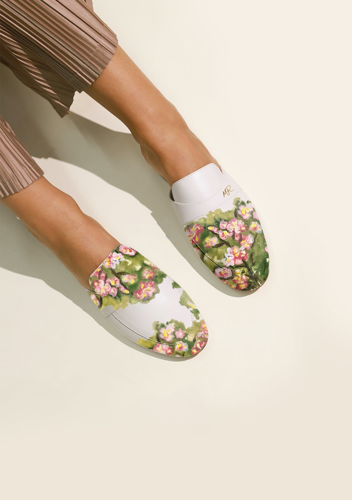 Magnolia White Mule - ALEPEL