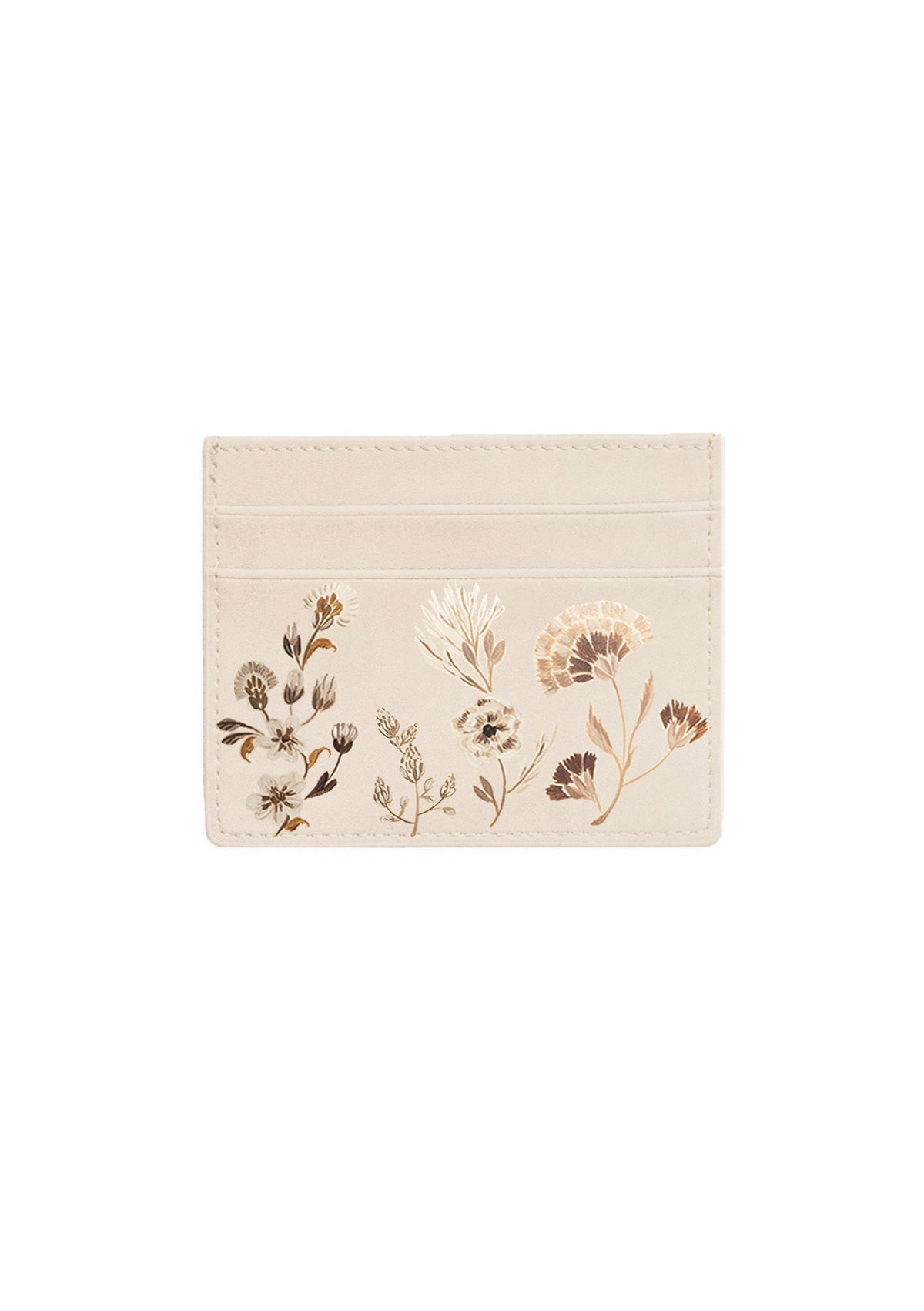 Mocha Mousse Beige Cardholder - ALEPEL