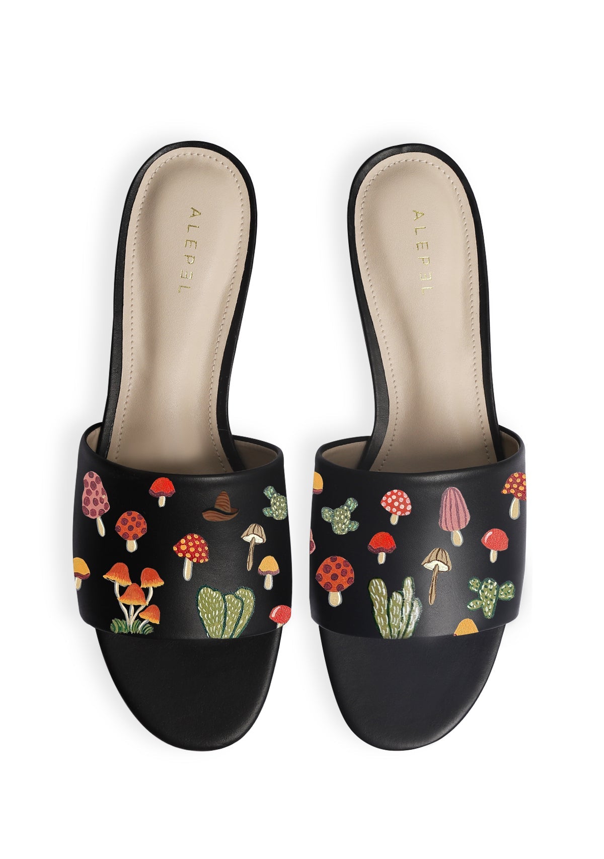 Mushroom Black Slide - ALEPEL