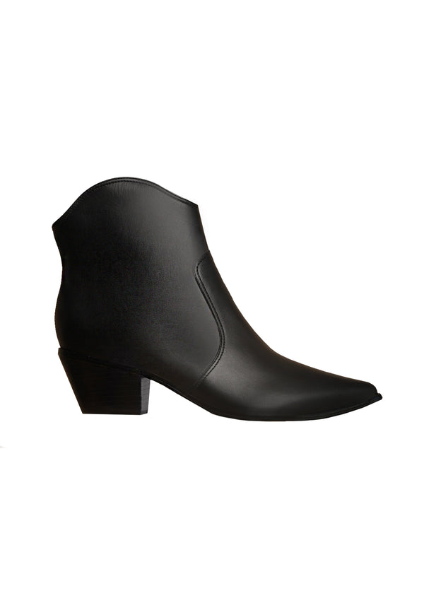 Black Cowboy Boot Custom Design