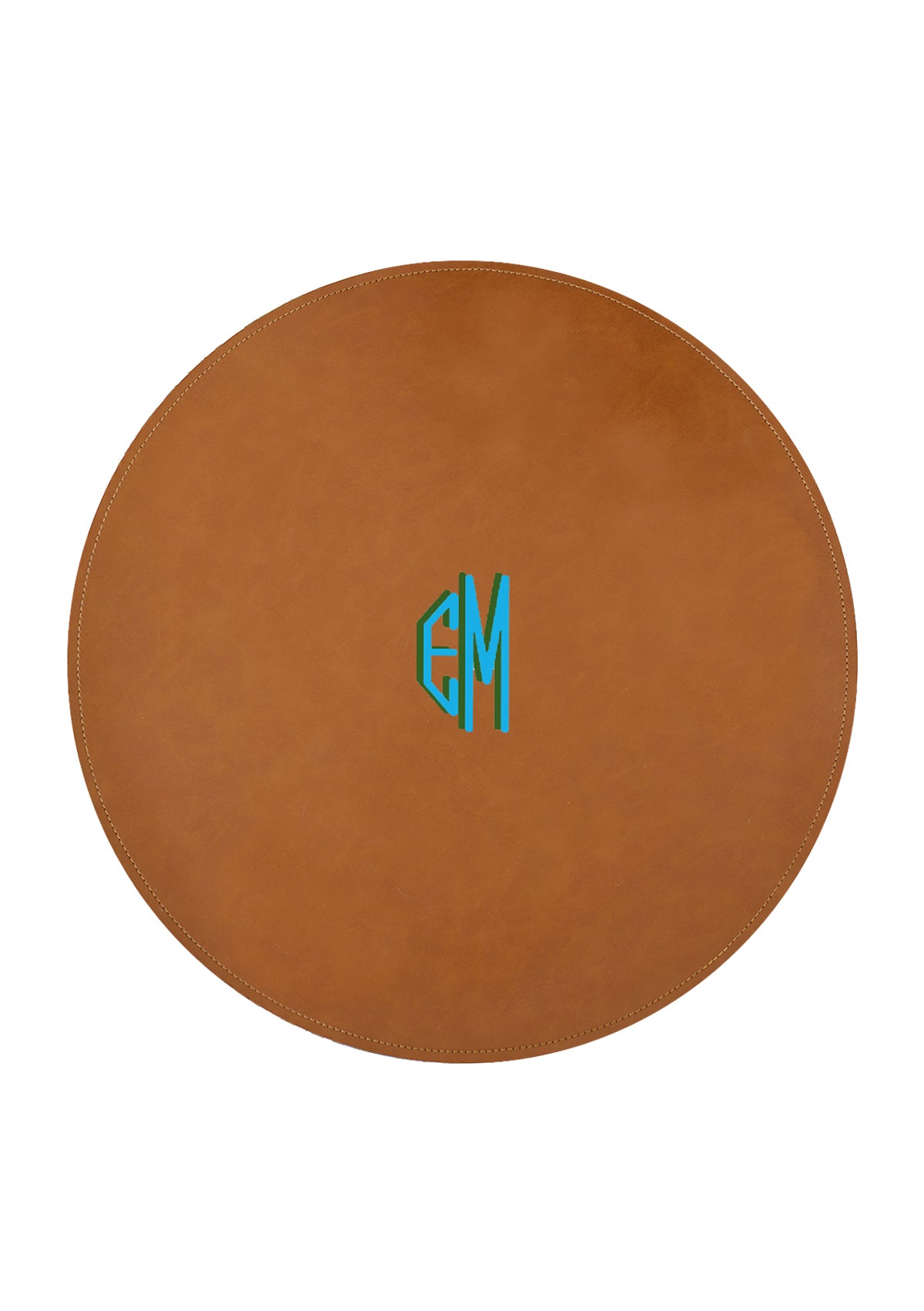 Monogram Brown Placemat