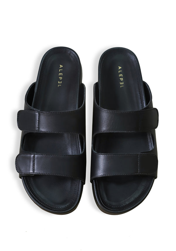 Black Sandal Custom Design