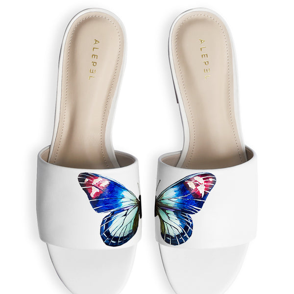 Butterfly slides shoes on sale