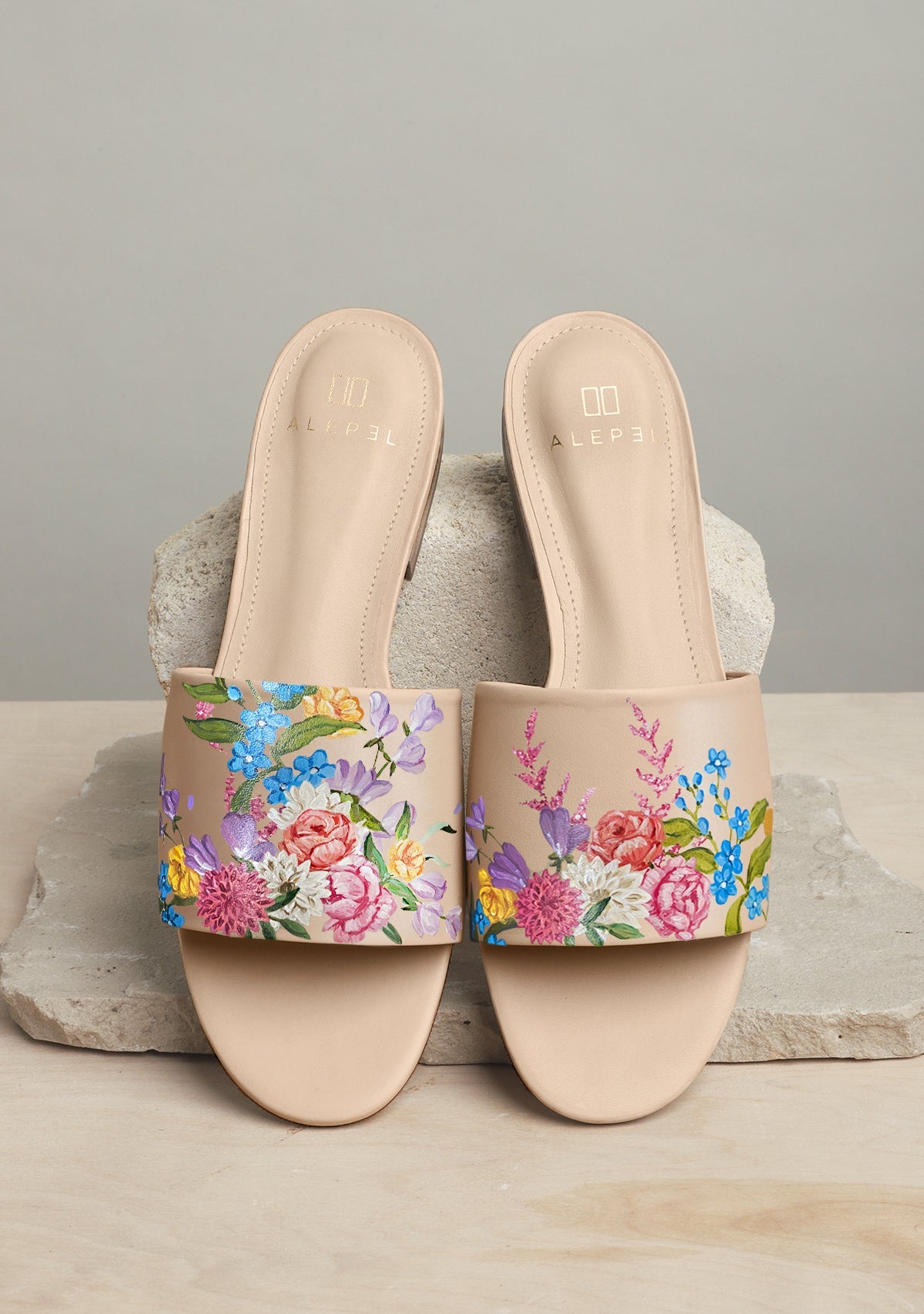 Beige Slide Custom Design - ALEPEL