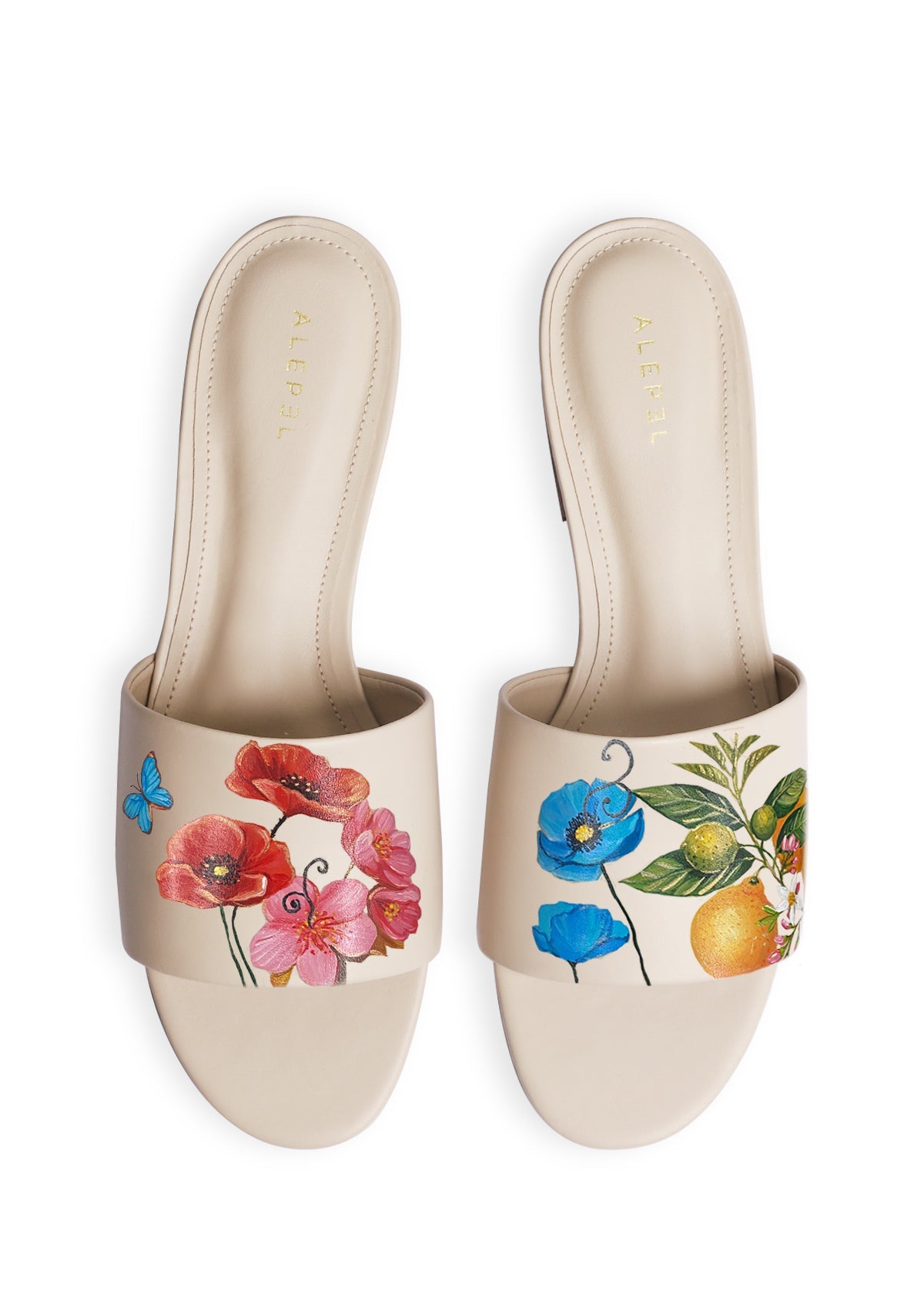 Beige Slide Custom Design - ALEPEL