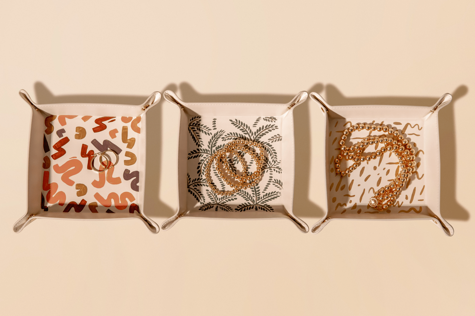 Beige Tray Custom Design - ALEPEL