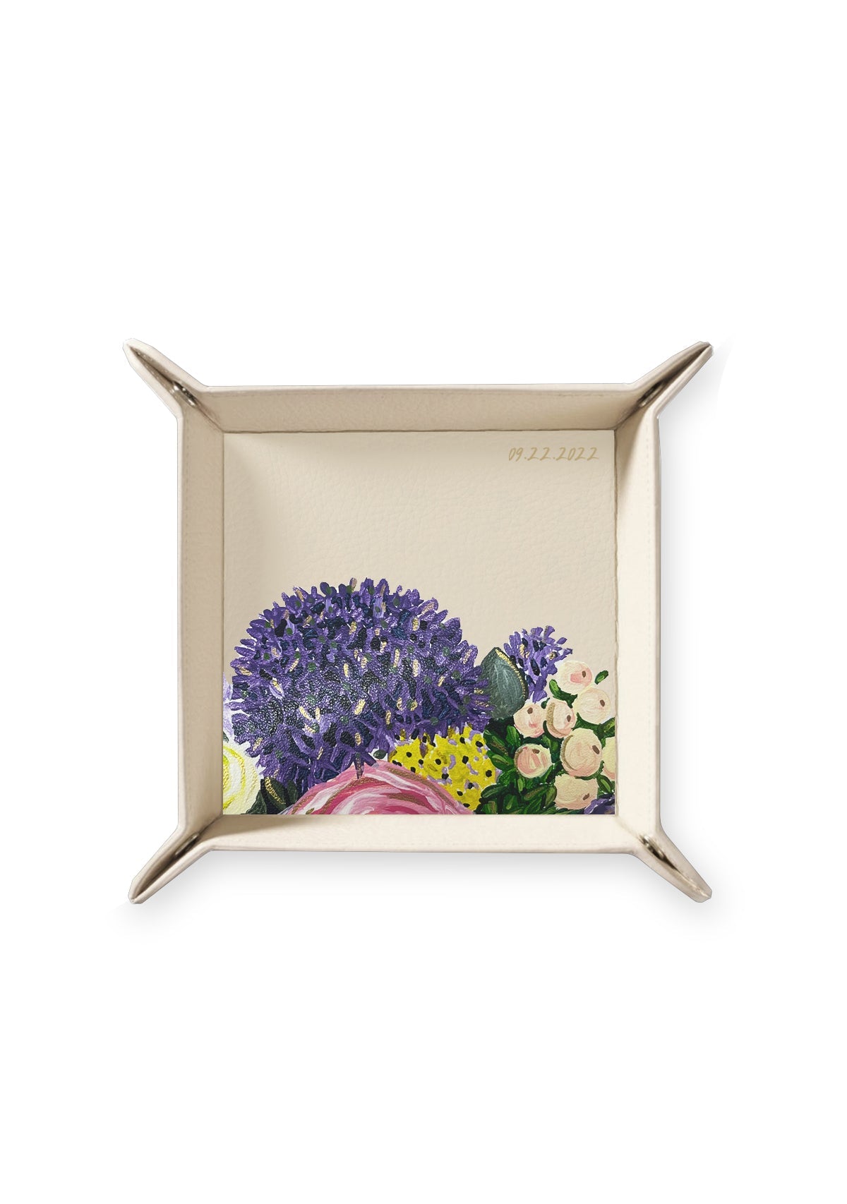 Bridal Bouquet Beige Tray - ALEPEL