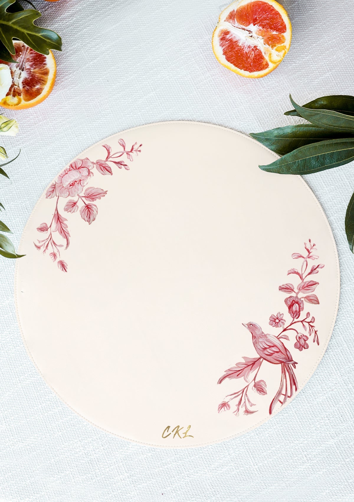 Eden Garden Beige Placemat - ALEPEL