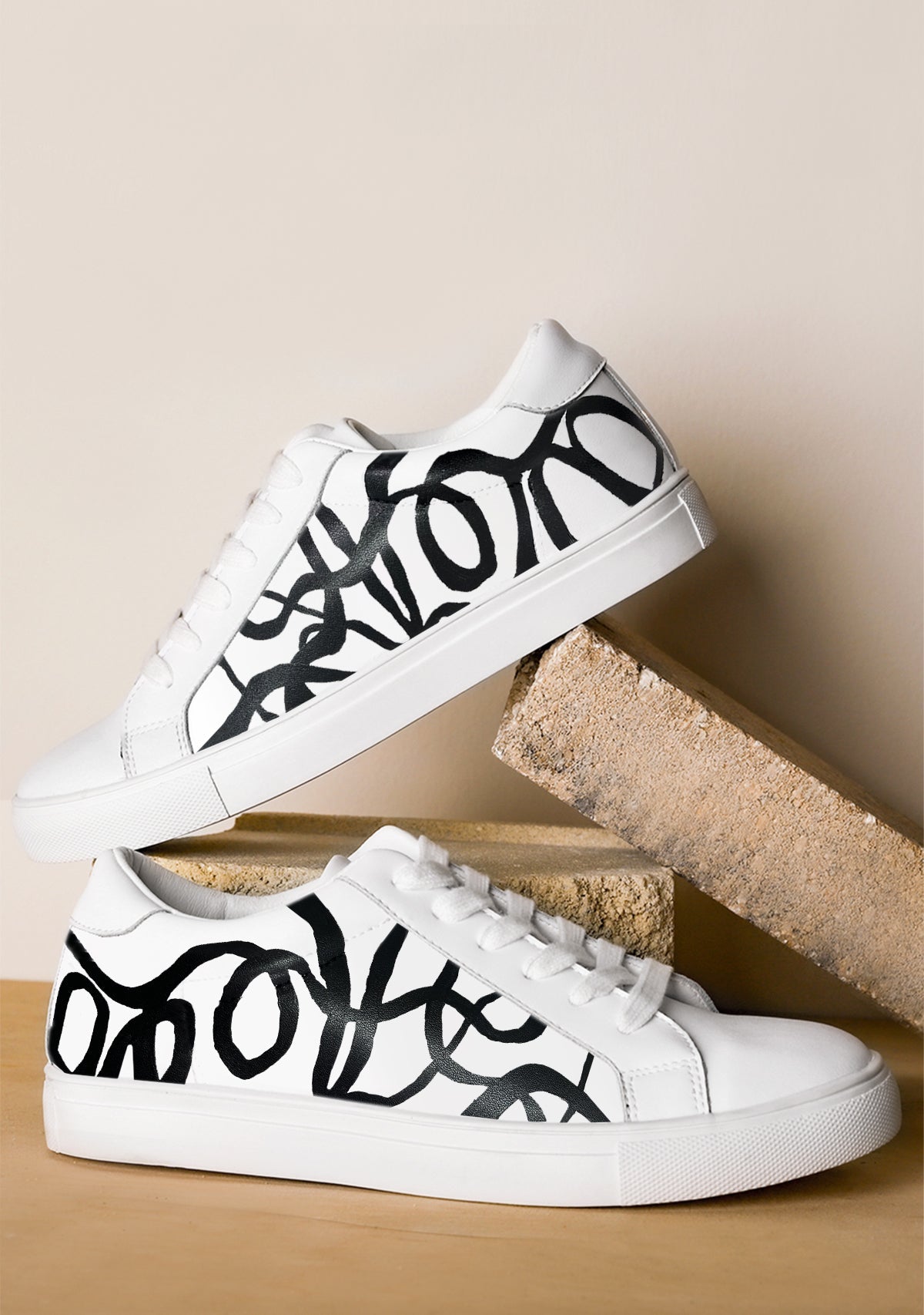 Infinite White Sneaker - ALEPEL
