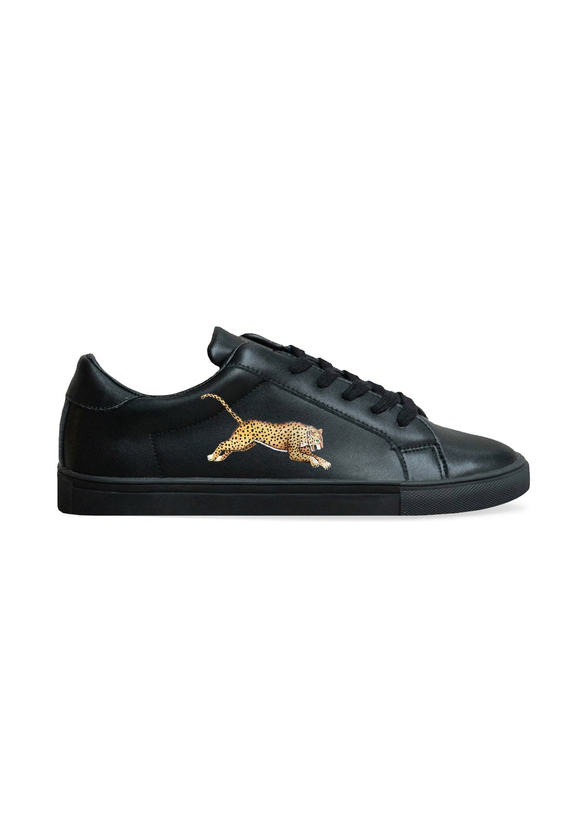 Leopard Black Sneaker - ALEPEL