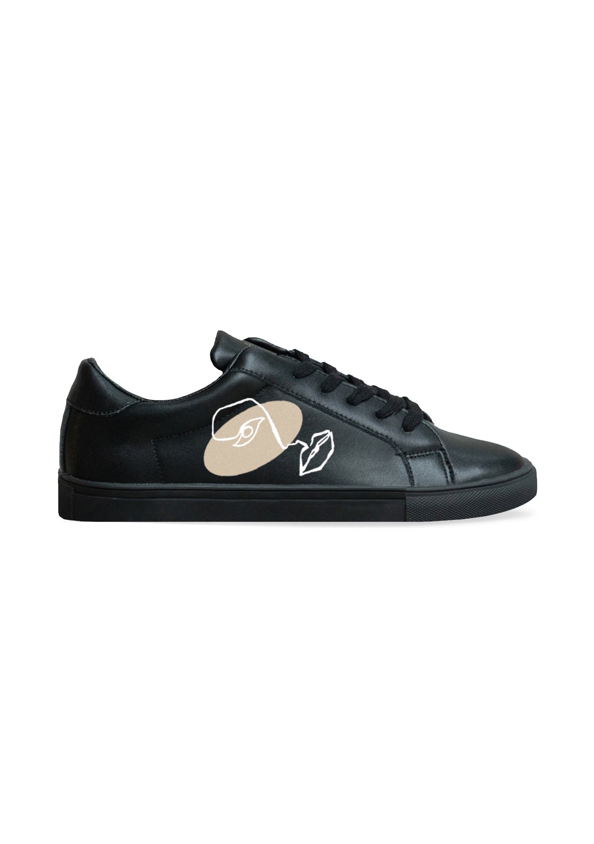 Twins Black Sneaker - ALEPEL