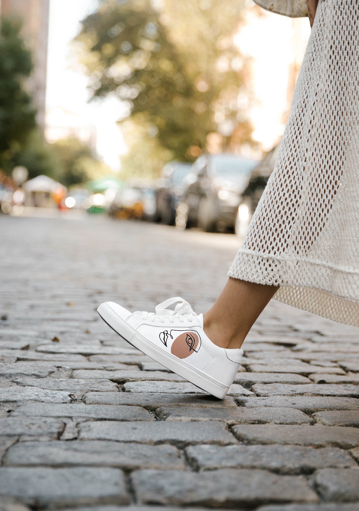 Twins White Sneaker - ALEPEL
