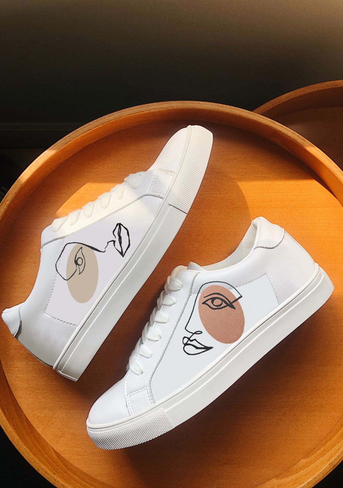 Twins White Sneaker - ALEPEL